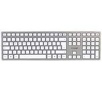 Keyboard, Kc 6000 Slim LED Silver, Computer Connector USB, Keyboard Colour Silver, Keyboard Size Standard, Cherry Kc 6000, Keyboard Layout Qwerty