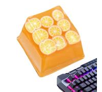 Keyboard Keycap Set, Crystal Jelly Keycaps, Fruit Key Caps, Candy Fruit Keycaps, Decorative Computer Accessories for Mechanical Keyboard, Backlit Keycap