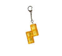 Keyboard Keychain for Keyboard Drawer Organization, Transparent N-Shaped Accessory Form with Clear Body N Shape Accessory Base Clear Part Four Recess Body Compact Desk Storage Hobby Organizer Base