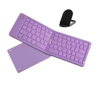 Keyboard - Lightweight Foldable Keyboard, Ultra Slim Travel Keyboard | Foldable Keyboard with Silent Keys, Foldable Keyboard for Tablets, Foldable Keyboard Compatible with Multiple Devices