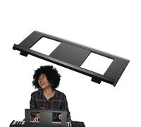 Keyboard Music Stand, Adjustable Sheet Stands, 20.28 x 7.68 inches Thickened Baffle Non-Slip Stable Design, Musical Instrument Supplies for Home Practice, Music Studio, Classroom Use