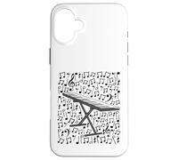 Keyboard Musical Notes Keyboardist Piano Music Teacher Case for iPhone 16 Plus