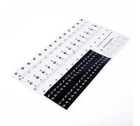 Keyboard or Piano Stickers, Music Keyboard Piano Educational Clear Laminated Stickers for 88/61/54/49 Key, Clear, Ultra Thin To The Touch