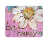 Keyboard Pad Be Happy Pink Daisy Desk Pad Work 25x30CM