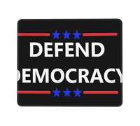 Keyboard Pad Defend Democracy Table Mat for Travel 10x12in