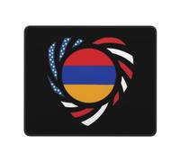 Keyboard Pad We Heart America & Ukraine Love Forever Mouse Mat for Home