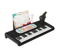 Keyboard Piano for Kids - 37 Keys Rechargeable Instrument with Microphone - Musical Keyboard with 2 Game Modes for Boys - for Girls Birthday