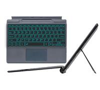 Keyboard Replacement Type Cover Trackpad Mouse for Microsoft Surface Pro 8 Pro X with Backlit Ergonomic Portable Slim Wireless Bluetooth Rechargeable Mangetic Stylus Pen Holder Attach Detach