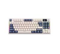 Keyboard - RGB Mechanical waterproof Keyboard, 2.4GHz Wireless, Wired, BT 5.0 3-Mode Gasket-Mounted Keyboard | Hot-Swappable Mechanical Keyboard With LCD Display For Home, 14.96x5.91x1.38 inches