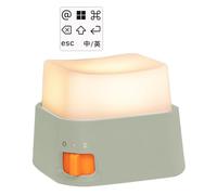 Keyboard Shape Night Lamp, Stress Relief Table Light, Fast Charging Device with Comfortable Build, Modern Bedside Accessory, Sleek Decoration with Ergonomic, Relaxation Tool for Study and Travelers