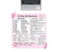 Keyboard shortcuts - Concise reference stickers, durable keyboard labels | Educational keyboard stickers without dirt, self-adhesive compatible with 13-16 inch Air/pro, essential guide for