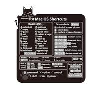 Keyboard shortcuts - Concise reference stickers, durable keyboard labels | Educational keyboard stickers without dirt, self-adhesive compatible with 13-16 inch Air/pro, essential guide for