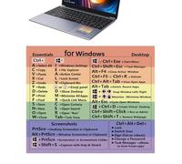 Keyboard Shortcuts - General Keyboard Shortcuts, Multipurpose Keyboard Shortcuts | Quick Start Guide For Word/, Keyboard Shortcut Stickers With 13-16 Inch For PC Laptop