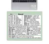 Keyboard Shortcuts - Quick Reference Guide for Word/, No-Dirt Adhesive, Compatible with 13-16 Inch Air/Pro Lightweight Compact Ergonomic Multiuse Versatile Outdoor Indoor Easy to Use Home