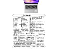 Keyboard Shortcuts Stickers, PVC Word/Quick Look Stickers, Scratch-Resistant Quick Reference Guide Laptop Stickers, Effortless Usage No-Dirt Adhesive Shortcut Stickers for Laptop PC