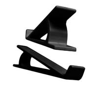 Keyboard Stand 2 Pieces Portable Comfortable Tilt Desk Riser Desktop Keyboard Stand 11.5x4x3.5cm ABS Ergonomic Elevation For Reduced Wrist Strain Student Teacher Computer Monitor Mouse Phone Gaming
