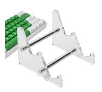 Keyboard Stand - Acrylic Keyboard Stand - Multi-Tier Storage Rack for Mechanical Keyboards | 1, 2 and 3 Tier Options | Clear Display Stand for Office, Home