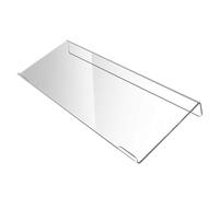 Keyboard Stand, Acrylic Lifter Tray - Keyboard Stand with Non-Slip Band | For Office Home School Reception Study Typing Students Players Programmers