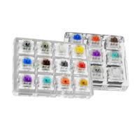 Keyboard Testing Tool - 6x6cm Axis Sampler, Multi-Axis Test, Compact Sampling Layout | Mechanical Keyboards Evaluation, Functional Accuracy Check, For Body Axis Collector Testing Sessiones