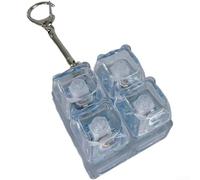 Keyboard Toy, for mini Stress Relief Clicker Keychain with Sound Effects Fun Focus Tool for Anxiety Relief ADHD(Without Light Field Blue)