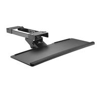 Keyboard Tray Shelf Mount Under Desk Steel 67cm Tilting Retractable Large UK HQ