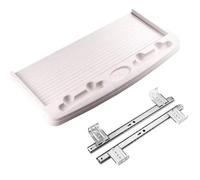 Keyboard Tray - Sliding Under Desk Platform for Computer Use, Convenient Space-Saving Design, Easy Installation, Ideal for Workstations