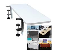 Keyboard Tray with Elbow Support, Armrest & Clamp, Adjustable Desk Keyboard Platform for Comfortable Typing and Space-Saving Workstation Setup