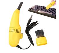 Keyboard Vacuum Cleaner - Quick Clean Portable Handheld | USB Rechargeable Cordless Mini Vacuum for Laptops Cars Office | Powerful Small Desktop Dust Remover, Computer Key Cleaning Tool