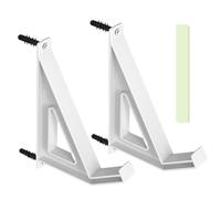 Keyboard Wall Mount Hanger: Laptop Screen Rack, Adjustable Computer Stand | Home Office Store Organizer, bedsonics Electronics Router