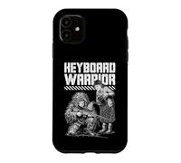 Keyboard Warrior Funny Ghillie Suit FPS Military Gamer Case for iPhone 11