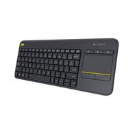 Logitech K400 Plus Black Wireless Touch Keyboard UK Layout