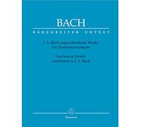 Keyboard Works Attributed to J. S. Bach (Piano)