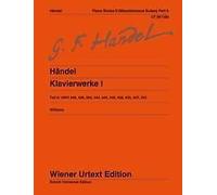 Keyboard Works Vol. 1b piano George Frideric Handel Wiener Urtext