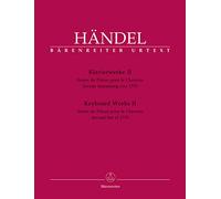 Keyboard Works Volume 2 HWV 434-442 Second Set of 1733. Suites de Pieces pour le Clavecin