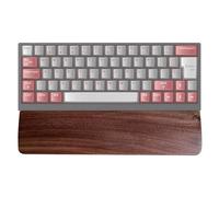 Keyboard Wrist Rest - Premium Solid Walnut Wrist Pad, Durable Hand Support Block | Wooden Ergonomic Rest With Sleek Exterior For Laptop, Desktop Typing, Mechanical Keyboard Comfort, Office Requirement
