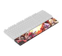 Keyboard Wrist Support for 104 Key Full Size Mechanical Gaming Light up Keyboard Ergonomic Approved Memory Foam Faux Leather Wrist Rest Anti Skid Soft Wrist Cushion Durable for Hours of Game Office