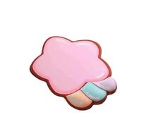 Keyboard Wrist Support Silicone Wrist Mouse Pad Memory Foam Keyboard Hand Rest Non-Slip Table Mat Girl Office Learning Game(Wrist Mouse Pad A)