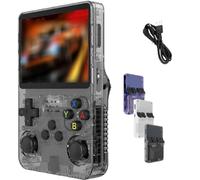 Keyboy Game Console, 64/128GB Built in 20000 Games Retro Portable Mini Handheld Video Game Console, Classic Emulator Handheld Gaming Console for Adult (Black-64G)