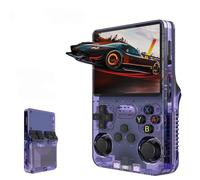 Keyboy - Keyboy Game Console, Portable Retro Video Game Console Built in 20000+ Games, Handheld Game Console, 3.5-in HD HD IPS Screen, Relive The Glory Days (Purple)