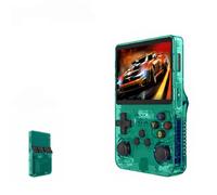 Keyboy - Keyboy Game Console, Portable Retro Video Game Console Built in 20000+ Games, Handheld Game Console, 3.5-in HD HD IPS Screen, Relive The Glory Days (Green)