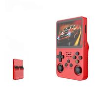 Keyboy - Keyboy Game Console, Portable Retro Video Game Console Built in 20000+ Games, Handheld Game Console, 3.5-in HD HD IPS Screen, Relive The Glory Days (Red)
