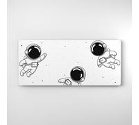 keycadets Gravity Gaming Mouse Pad, Large Desk Pad for Keyboard and Mouse, Non-Slip Mousepad Gaming Desk Mat with Foam Core, Anti-Fray Lock Stitching & Low Friction Cloth Surface (35.4” x 15.8”)