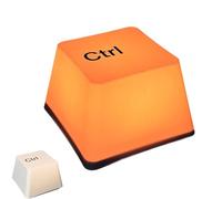 Keycap Lamp - Table lamp, Interactive Press Control LED Desk Lamp, Giant Ctrl Keycap Night Light, 3D Printed Keyboard Shaped Table Lamps, for Bedroom, Dorm, Study and Lounge (1pc)