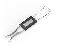 KeyCap Puller - Stainless Steel Keyboard Removal | Black KeyCap Remover | Double End Switch Puller | KeyCap Removal Tool | Removal of Experts Key Axis for Removing the