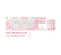 Keycap Set, 122 Keys, MAO Profile, Double-Shot ABS+PC Material, Compatible With 60%/65%/75%/TKL/96%/Full-sized Mechanical Keyboard