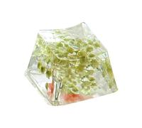 KeyCaps KeyCaps Resin Backspace, Flowers | Gypsophila Keycap Gypsophila Game Keyboard | The Game Keyboard Through Translucent R4 Key Cover, Enhanced Tipific Experience