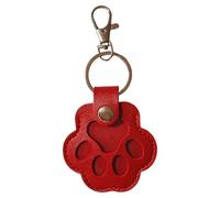 Keychai Animal Hair Memory Key Ring, in the Shape of a Paw Print for Animals, for Collecting Cats, Dog Hair, Paw Shape, Dogs, Cat Hair Memorial Storage Box, Souvenir Cat Hair Bag