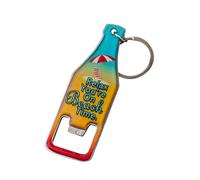 Keychain Bottle Opener, Magnetic Can Opener, Pocket Beer Open-er, Compact and Handy Design, Multifunctional Use, 8.8x3cm, Ideal for Travel Or Camping