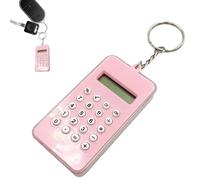 Keychain Calculator, Portable Calculator, Portable Electronic Calculator with Keychain, Creative Calculator Hanging Ornament, School Supplies Keychain Decoration for Small