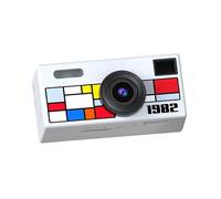 Keychain Camera - Keychain Digital Camera with Photo Capture & HD Display, Compact Wearable for Everyday Moments, Travel & On-the-Go Memory Keeping (White)